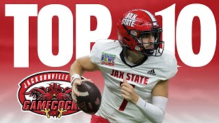 Jacksonville State Gamecocks TOP 10 Football Players for 2024 [upl. by Alehtse494]