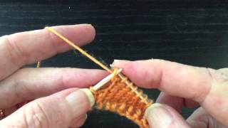 How to Knit Yarn Over Short Rows Toe Up Socks [upl. by Ares]