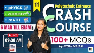 Crash Course Set11  Poilytechnic Entrance Live Class  JEECUP Crash Course 2024  racevaacademy [upl. by Osgood]