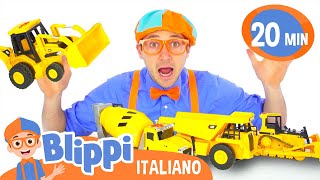 Impariamo i colori con le palline e le macchine  Blippi in Italiano  Video educativi per bambini [upl. by Riaj441]