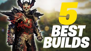 TOP 5 Best NEW BUILDS In New World Aeternum PVE amp PVP [upl. by Aciruam653]