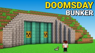 The WORLDS Safest Doomsday Bunker In Minecraft [upl. by Nnahgem]