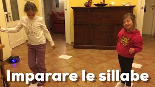 Imparare le Sillabe giocando  sindrome di Down [upl. by Melan]