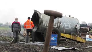 CARBID SCHIETEN MET 3000 LITER TANK 2023 [upl. by Alyehs775]