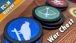 War Chest  Abstract War Gaming for Everyone  TCbH Review [upl. by Atikin]