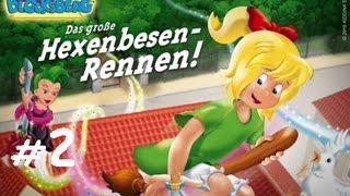 Lets Play Bibi Blocksberg und das große Hexenbesen Rennen  Part 2  Schloss Klunkerburg [upl. by Adlemy]