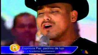 espinoza paz el próximo viernes primer concierto la academia bicentenarioavi [upl. by Corrie]