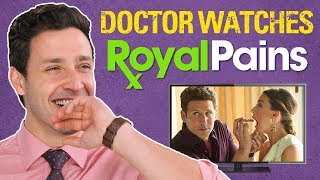 Real Doctor Reacts to ROYAL PAINS  Medical Drama Review [upl. by Teressa]