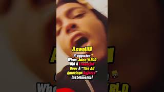 When Juice WRLD Did A Freestyle Over A quotThe AllAmerican Rejectsquot Instrumental quotGives You Hellquot [upl. by Ahar]