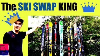 THIS is How You SKI SWAP Zachs Ski Quiver for 2024 [upl. by Mosra]