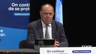 Mise à jour du Québec sur la COVID19 – 3 août 2020 [upl. by Xirdnek]