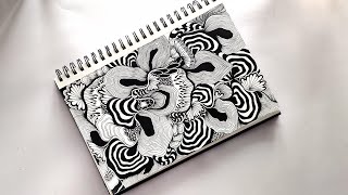 Zentangle art  Zentangle patterns [upl. by Nodaj683]