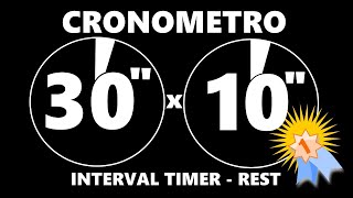 cronometro 30 segundos 10 descanso [upl. by Fital380]