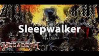 Megadeth  Sleepwalker Lyrics [upl. by Foskett]