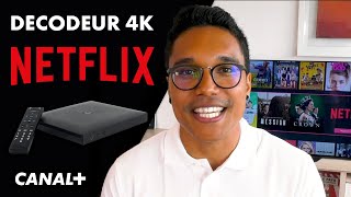 DECODEUR 4KUHD  comment se connectercréer un compte NETFLIX [upl. by Dahsar99]