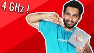 HINDI How To Overclock Any Ryzen Processor Upto 4 GHz  Beginners Guide [upl. by Allrud]