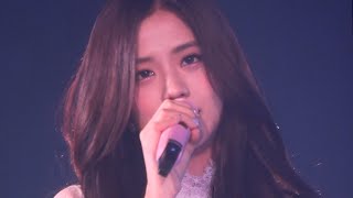 JISOO SOLO STAGE YUKI NO HANA 雪の華■BLACKPINK OSAKA2018 [upl. by Aihsekyw600]