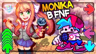 МОНИКА из DDLC в FNF ОНА ЖИВАЯ ✅ VS Monika in Friday Night Funkin Mods [upl. by Nolyarg]