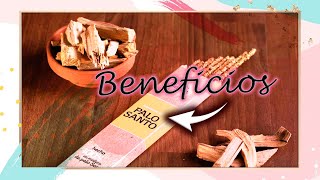 Beneficios de encender un sahumerio de palo santo [upl. by Ayrolg]