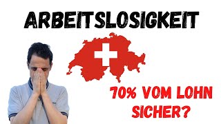 Arbeitslosigkeit in der Schweiz 💸 Entschädigung und Dauer inkl BruttoNettolohn Berechnung [upl. by Ahsaeit169]