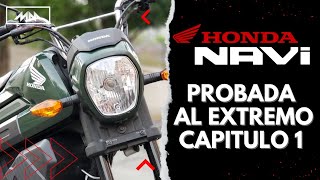 Honda NAVi 110 RESEÑA DEFINITIVA 2022  Manejo en Ciudad  Off Road  Carretera [upl. by Seely]