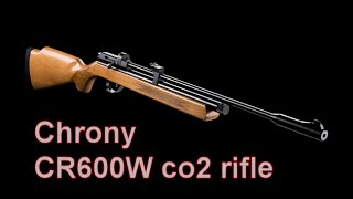 SPA CR600W CO2 RIFLE chrony 10 shots [upl. by Pangaro451]