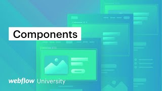 Components reuse and scale your designs — Webflow tutorial [upl. by Rebmyk]