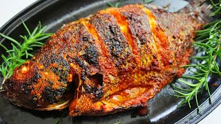 GRILLED TILAPIA FISH IN 15 MINUTES [upl. by Aerdnaeel501]