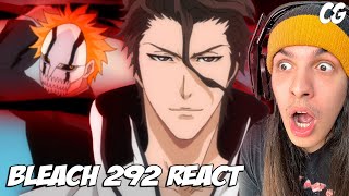 HOLLOW ICHIGO VS AIZEN  React Bleach EP 292 [upl. by Nifled]