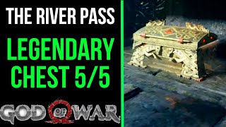 God of War  Legendary Chest Locations for The River Pass [upl. by Reinnej]