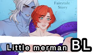 I can give you quotEIGHTquot 😏  Little Merman BL comic Dub  ART BY ME [upl. by Acinom]