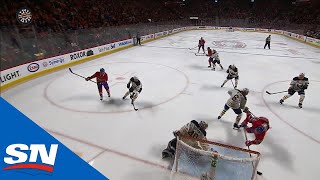 Artturi Lehkonen Dives Head First Into Goal To Finish Off Sweet Canadiens’ Passing [upl. by Asillim658]