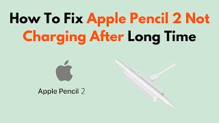 How To Fix Apple Pencil 2 Not Charging After Long Time [upl. by Roddy]