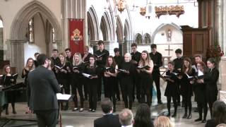 Southampton University Chamber Choir  Evening Song  Kodály [upl. by Nonez118]