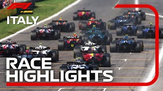 Race Highlights  2022 Italian Grand Prix [upl. by Docia451]