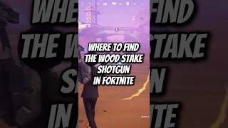 Where to find the Wood Stake Shotgun in Fortnite Fortnitemares 🎃fortnite fortniteclips gaming [upl. by Atin111]