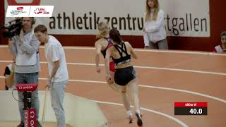 Hallen SM 2024  Frauen 400m Vorlauf 5 Serie [upl. by Colline]