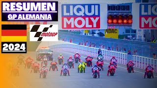 🏁 RESUMEN  GP de Alemania  MotoGP 2024 🏁 [upl. by Airdua]