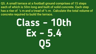 Ex 54 Q5 Class10  AP Chapter 5  Exercise 54  Class10  NCERT  Class10 Ex 54 Q5 [upl. by Leiruh]