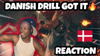 AMERICAN REACTS TO DANISH DRILL Shooter Gang  Sinaloa Stil officiel video [upl. by Witcher888]