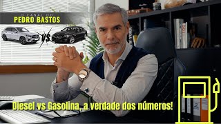 DIESEL vs GASOLINA a VERDADE dos números [upl. by Leverick]