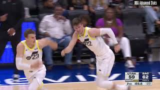 Lauri Markkanen 25 pts 5 reb 1 ast vs Sacramento Kings  20241116 [upl. by Northrup]