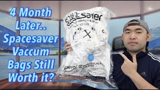 4 month later Spacesaver Vacuum Bags Still Worth it [upl. by Iris559]