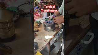 Toroidal Transformer Unboxing  elecrical sound electrician elecronicmusic [upl. by Nortad]