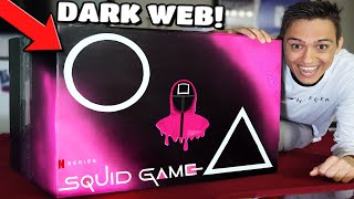 I BOUGHT A SQUID GAME MYSTERY BOX FROM THE DARK WEB [upl. by Irallih810]