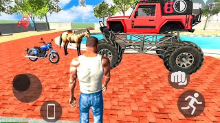 Indian Monster Truck and Horse Driving Simulator  Helicopter and Bikes Driving  Android Gameplay [upl. by Arriaet]