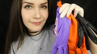 АСМР Звуки перчаток  Триггер  Массаж ушек ASMR Latex Gloves trigger massage ear  No Talking [upl. by Hedda]