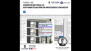 TALLER DE ADDINS  AUTOMATIZACION DE PROCESOS CON REVIT [upl. by Till947]