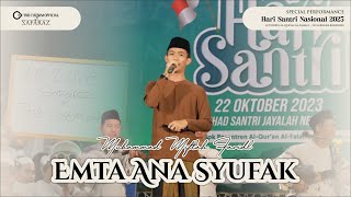 EMTA ‘ANA SYUFAK  THE CUSTOM feat SAFARAZ [upl. by Akemej]