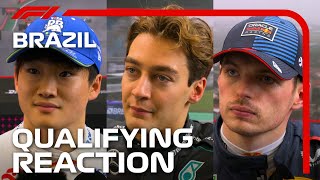 Drivers React After Qualifying  2024 Sao Paulo Grand Prix [upl. by Wixted263]